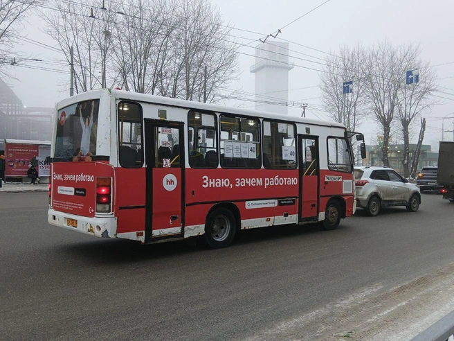 Автобус №40 будет первым общественным транспортом, который начнет обслуживать жилой комплекс «Просторы». | Источник: Роман Марьяненко / E1.RU