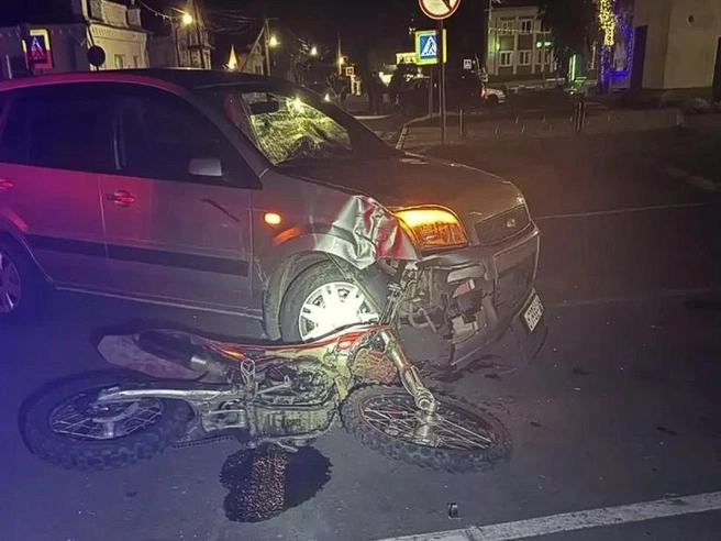 В Ярославской области в ДТП пострадал подросток, управлявший мотоциклом | Источник: Госавтоинспекция Ярославской области / Max