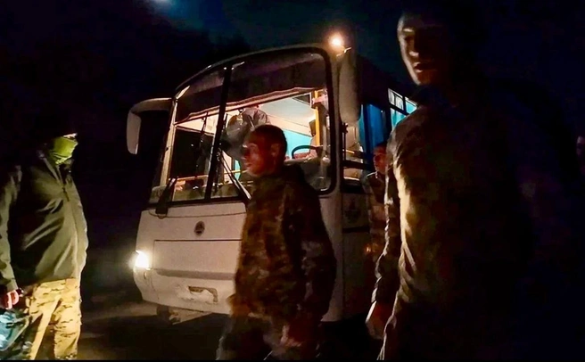 Это фото сделано во время одного из предыдущих обменов, свежих снимков пока нет | Источник: Игорь Сапко / Vk.com