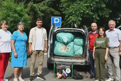 Жители Приамурья передали генератор и сети для участников СВО