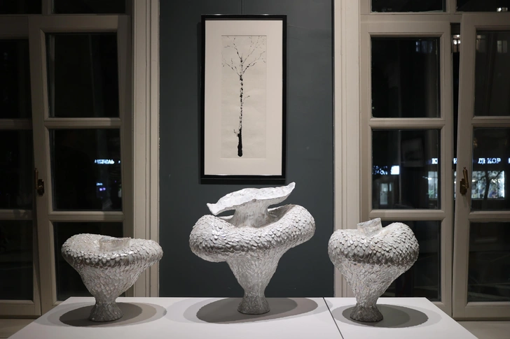 Елена Матвеева. Вазы «Алконосты» | Источник: пресс-служба выставки