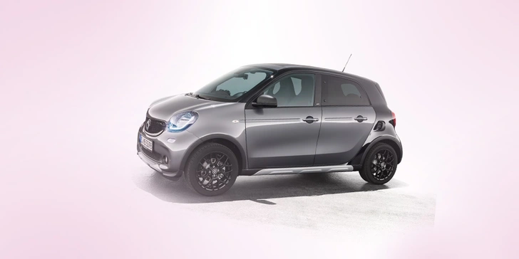 Новая маленькая машина: Smart Forfour Crosstown | thegirl.ru