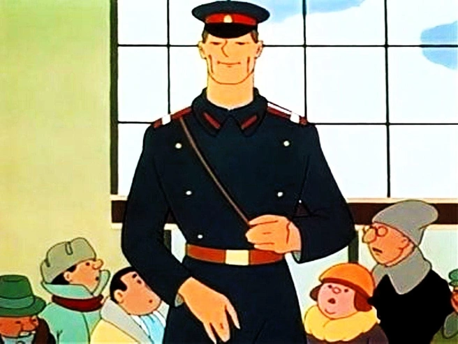 Кадр из мультфильма (1964). Режиссер-мультипликатор Иван Аксенчук, автор сценария — С. Михалков. | Источник: скриншот
