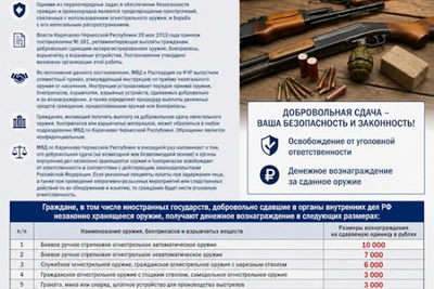 В КЧР мужчина добровольно сдал оружие, найденное на ферме