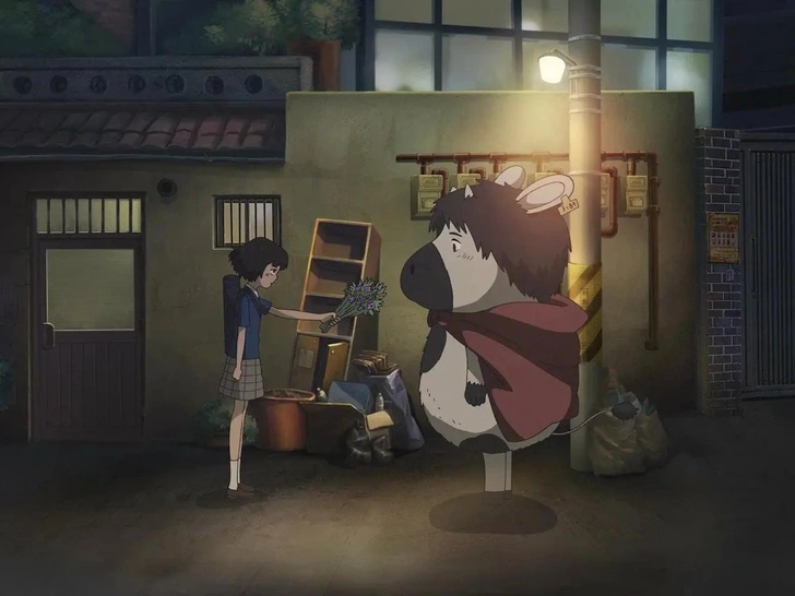 Источник: Кадр из мультфильма «Первый спутник и пятнистая корова»