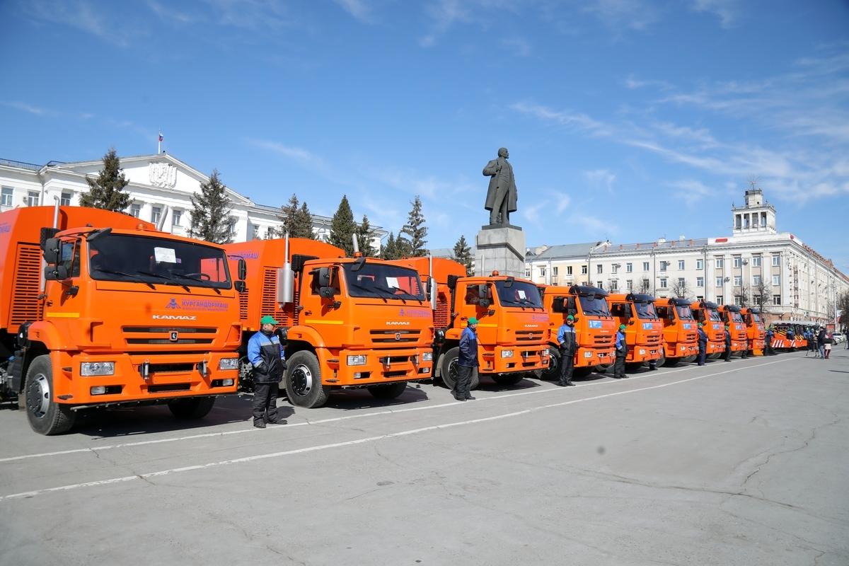 Курган получил новую дорожную технику - 1 апреля 2019 - 45.ру