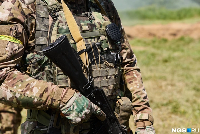 Сколько именно военных направят к границе, не уточняется (иллюстративное фото) | Источник: Александр Ощепков / NGS.RU