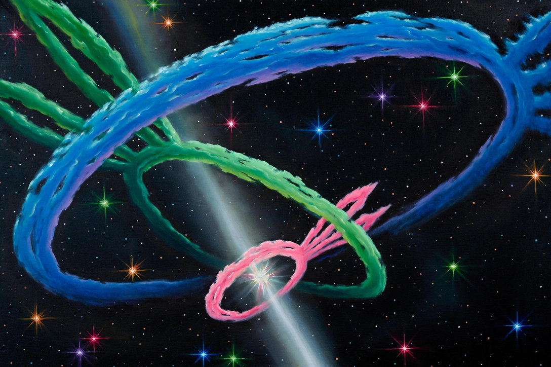 Ростан Тавасиев. «Проект планетарной туманности 0013». | Источник: архивы пресс-служб