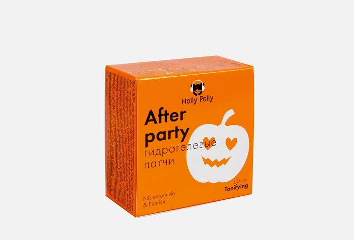 Гидрогелевые патчи для глаз HOLLY POLLY with Niacinamide and Pumpkin extract