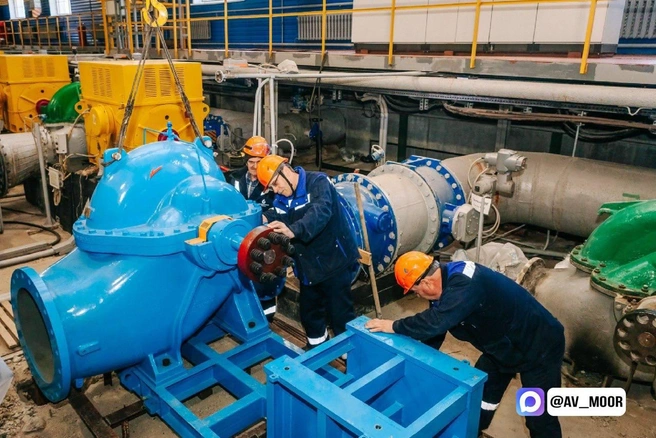 Новая нитка магистрали позволит подключить к водоснабжению больше объектов  | Источник: телеграм-канал Александра Моора