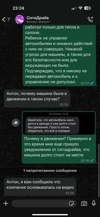 Представители каршеринга утверждали, что есть видео, где ребенок управляет машиной | Источник: читатель E1.RU