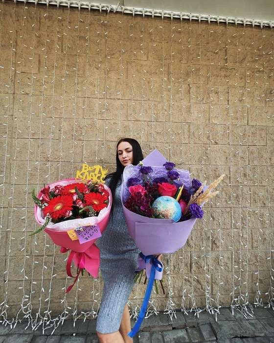 Большой букет на 1 Сентября | Источник: flowers_ufa102 / Instagram.com