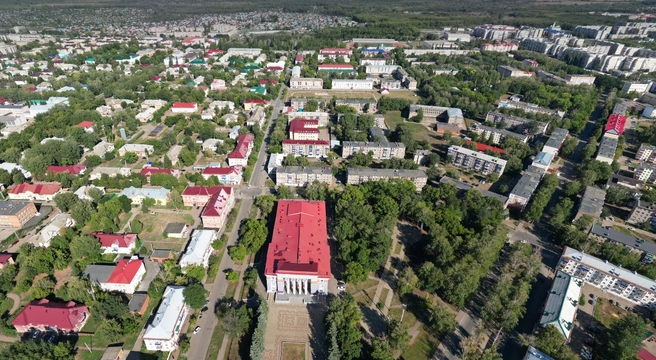 Так выглядит Салават с высоты | Источник: Yandex.ru/maps