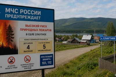Чрезвычайный класс пожарной опасности на Камчатке до 10 июля