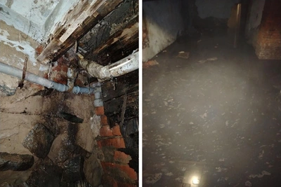 Занятия в центре Юность прерваны из-за канализационной аварии