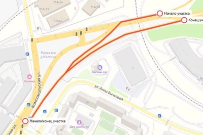 Эстакаду у развязки «Калины» в Екатеринбурге открыли