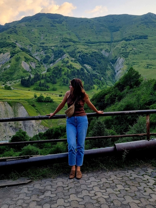 По пути в село Гудаури | Источник: Ольга Черничкина