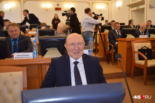 Марат Исламов в новом созыве облдумы Зауралья | Источник: Юлия Король / 45.RU