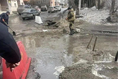 Засыпан провал на дороге в микрорайоне Нижняя Лисиха