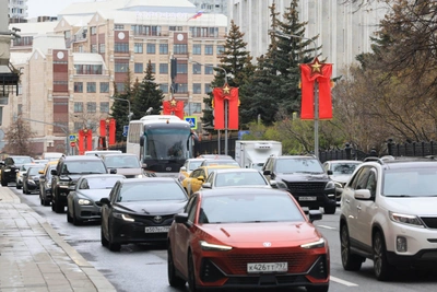 Москву в час пик сковали восьмибалльные пробки