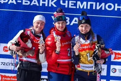 Сахалинская биатлонистка взяла серебро на чемпионате России