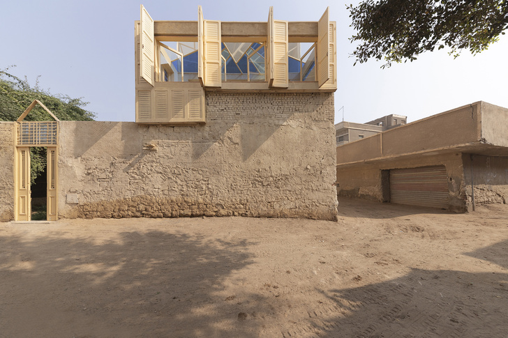 Гостевой дом и арт-резиденция с видом на пирамиду Хеопса в Египте