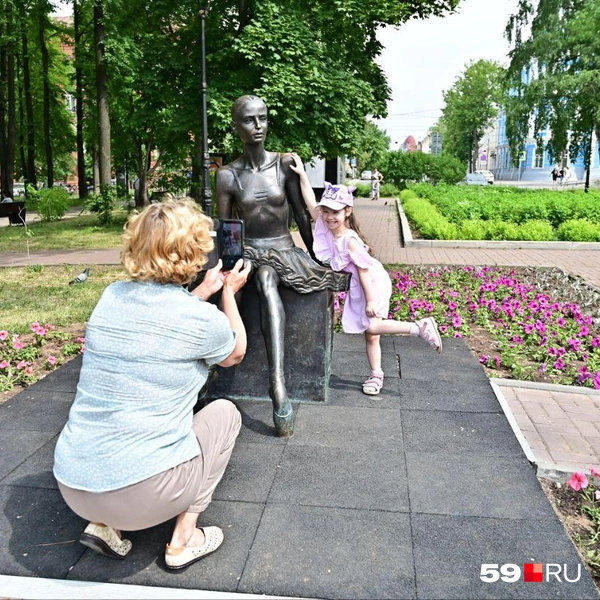И снова балерина! | Источник: Василина Любимова / 59.RU