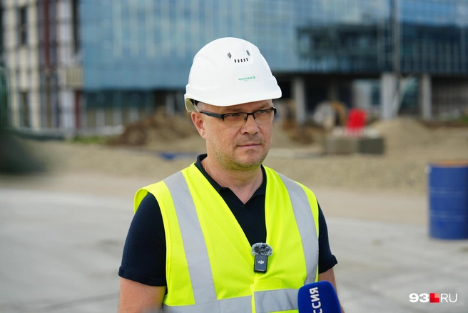 Сейчас началась более активная фаза стройки | Источник: Дарья Паращенко / 93.RU