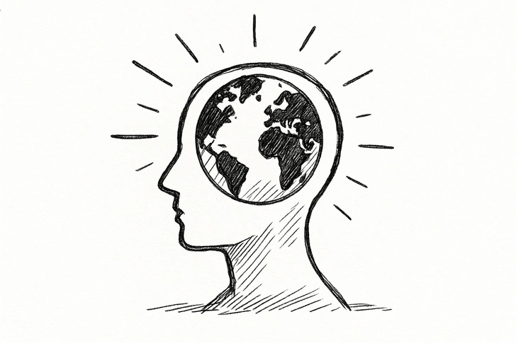 Мировоззрение человека | Источник: Sora