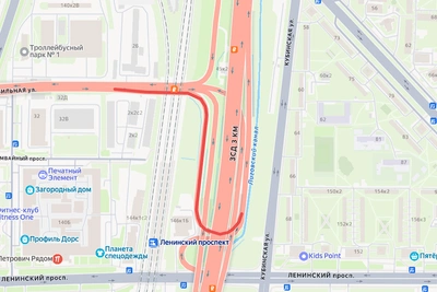 На ЗСД ночью закроют съезды для ремонта