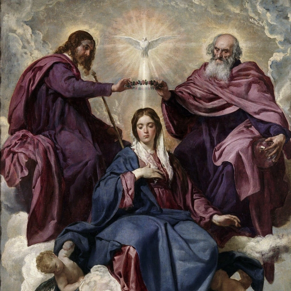 Диего Веласкес. «Коронование Девы Марии». 1635–1636 | Источник: Wikimedia Commons