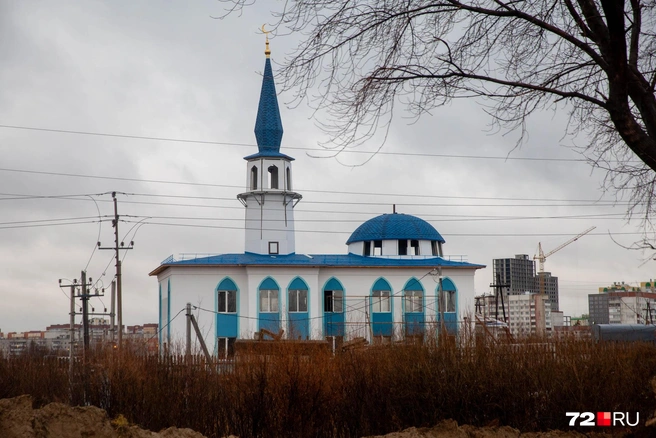 Мечеть строят недалеко от жилого комплекса «Тура-2» | Источник: Ирина Шарова
