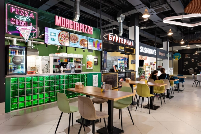 Любимые блюда разных кухонь мира собраны под одной крышей в фуд-холле «6/1» | Источник: ТРЦ KLP