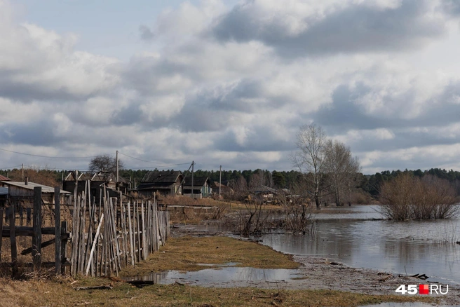 Вода не заходит в дома и не топит огороды Такие случаи бывали, но не в этом году  | Источник: Ирина Шарова / 45.RU 