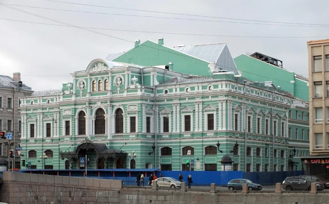 Декорация вспыхнула во время спектакля в БДТ | Источник: citywalls.ru