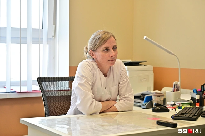 Врач-педиатр Екатерина Маркова рассказала, как устроен центр | Источник: Василина Любимова / 59.RU