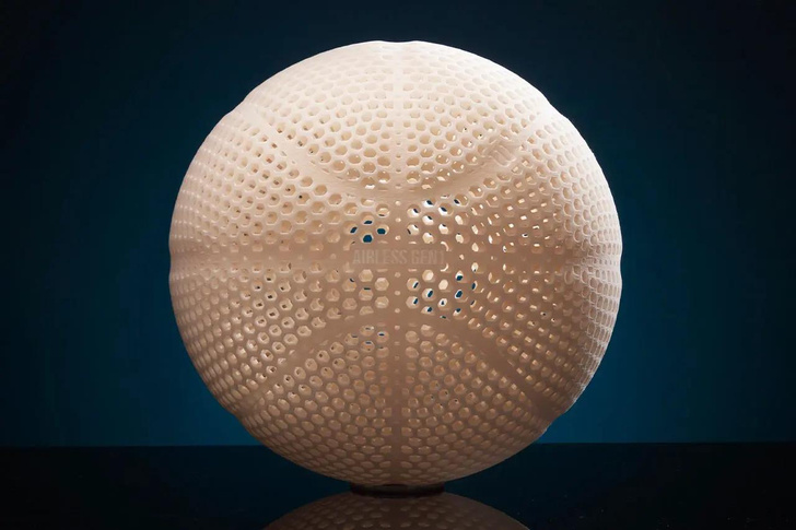 Как выглядят абсолютно «дырявые» баскетбольные мячи, напечатанные на 3D-принтере?