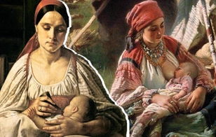 Почему женщины на Руси обмазывали грудь углем и сажей