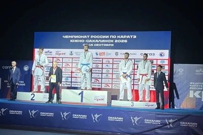 Каратист из Череповца стал трехкратным чемпионом России
