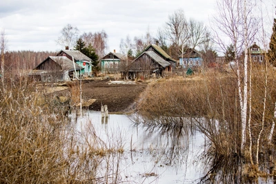Половодье в Татарстане: уровень воды на реках растет