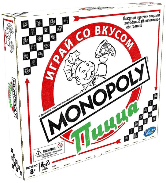 Настольная игра Monopoly Пицца