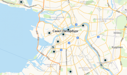 На первой интерактивной карте российских хосписов есть почти два десятка петербургских адресов