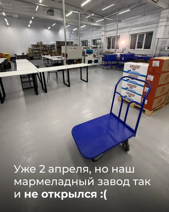Людей нет, зато есть много сладостей | Источник: Marmelad_iсh / Instagram (экстремистская организация, деятельность запрещена на территории РФ)