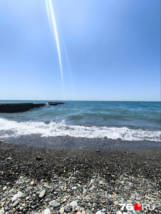 Купаться в Сочи можно иногда до декабря | Источник: Наталья