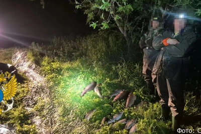 На Камчатке задержали браконьеров с сетью на реке Начилово