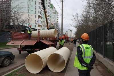 В Астрахани модернизируют водоотведение для 12 тысяч человек
