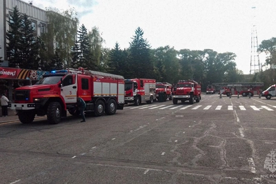 Замыкание проводки могло стать причиной пожара в здании Правительства Хакасии