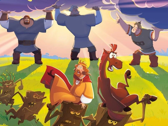 Франшиза про русских богатырей традиционно собирает солидную кассу в прокате, нынешняя часть — уже 14-я по счету | Источник: Kinopoisk.ru; мультфильм производства киностудии «Мельница», реж. Дарина Шмидт, 2025 год