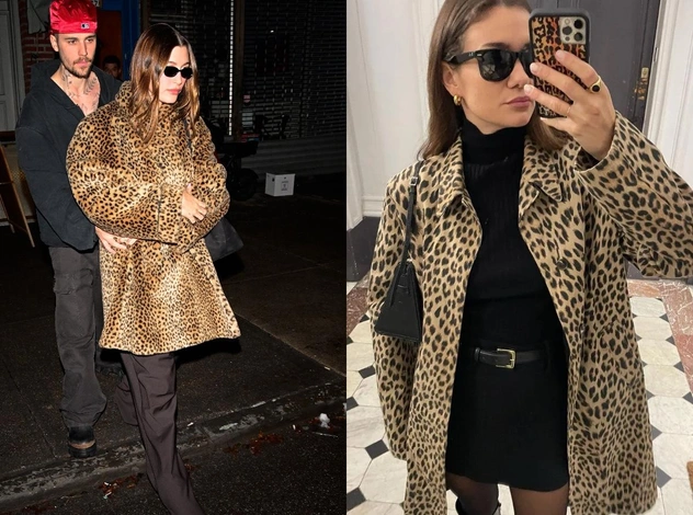 Главная покупка сезона: леопардовое пальто, которое носят самые модные девушки