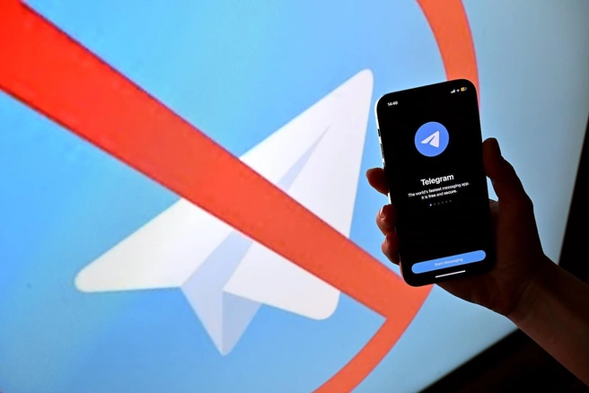 Штрафовать за рекламу в Telegram не будут до конца года. Значит ли это, что она разрешена? | Источник: Игорь Иванко / Коммерсантъ